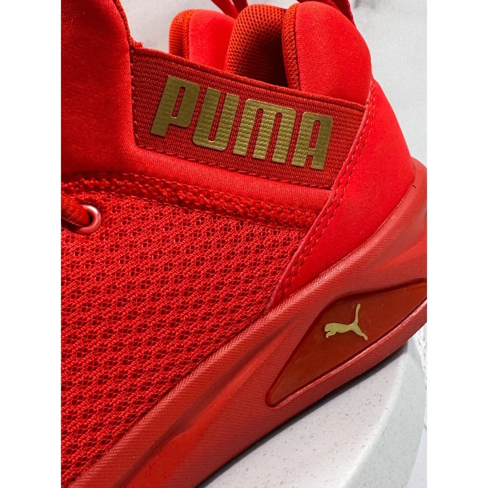 Puma‎ Softride Enzo Evo Women Sneakers Red Athletic Running Size 9